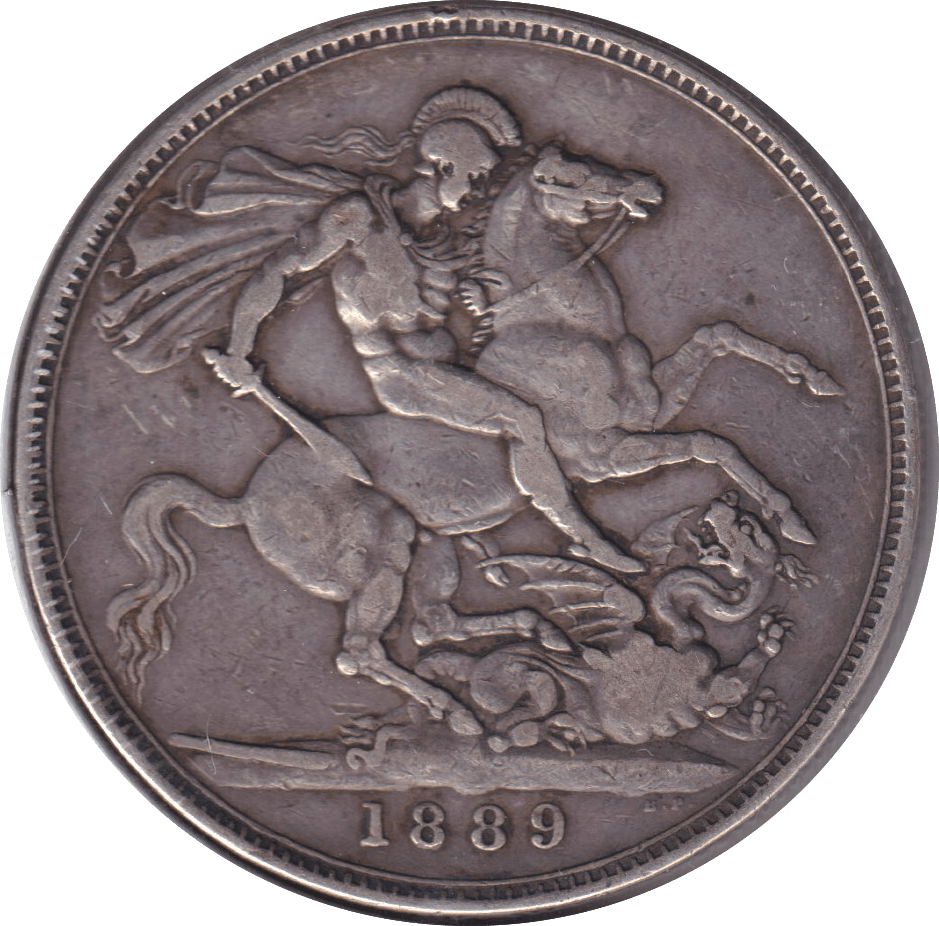 1889 CROWN (GF) 6 - CROWN - Cambridgeshire Coins