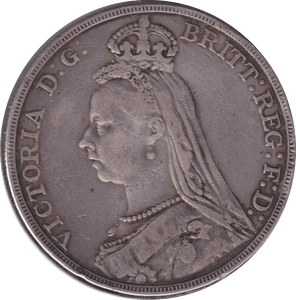 1889 CROWN (GF) 6 - CROWN - Cambridgeshire Coins