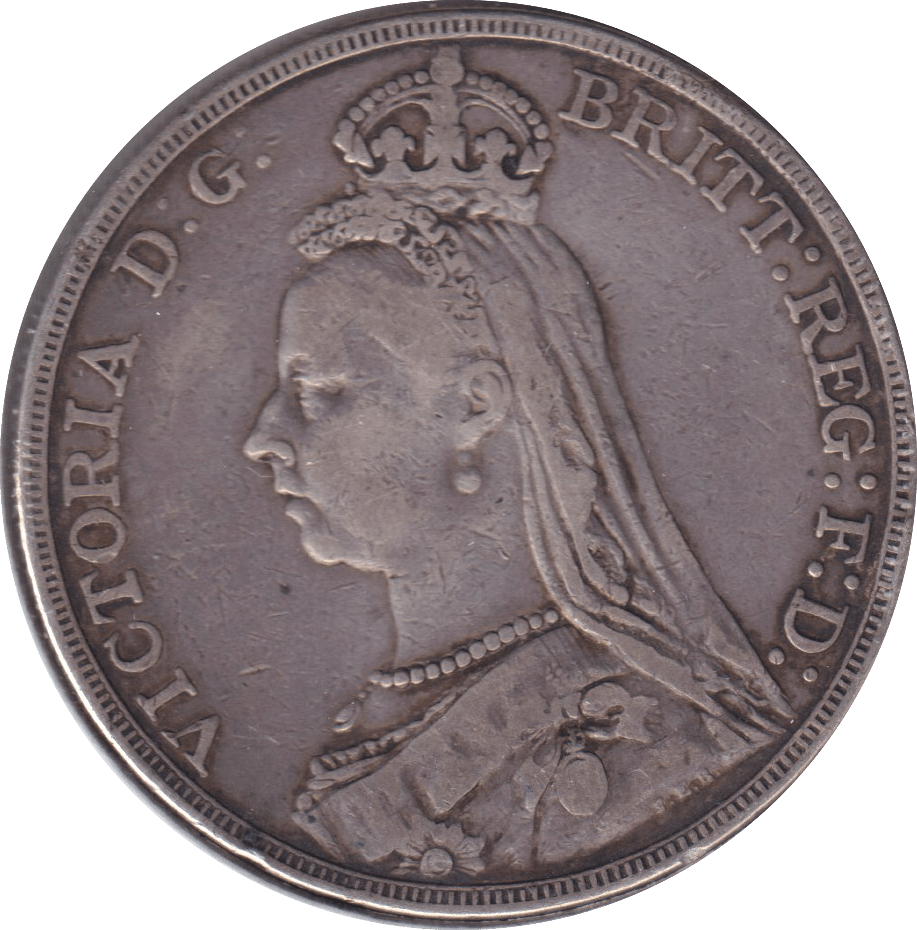 1889 CROWN (GF) 6 - CROWN - Cambridgeshire Coins