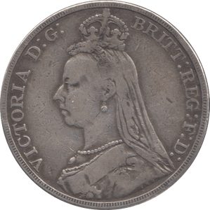 1889 CROWN ( GF ) - CROWN - Cambridgeshire Coins