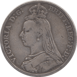 1889 CROWN ( GF ) - CROWN - Cambridgeshire Coins