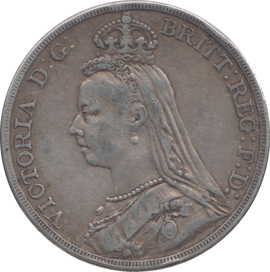 1889 CROWN ( GF ) - CROWN - Cambridgeshire Coins
