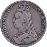 1889 CROWN ( GF ) - CROWN - Cambridgeshire Coins