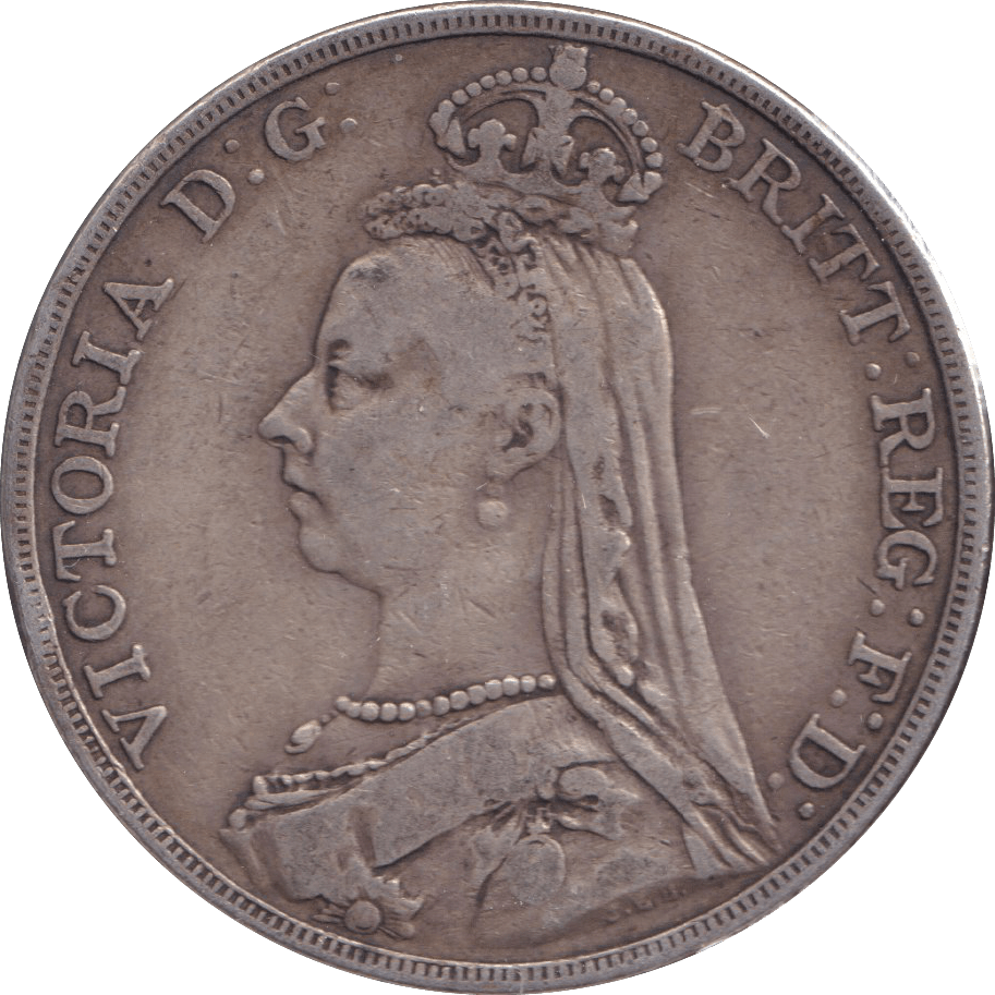 1889 CROWN ( GF ) - CROWN - Cambridgeshire Coins