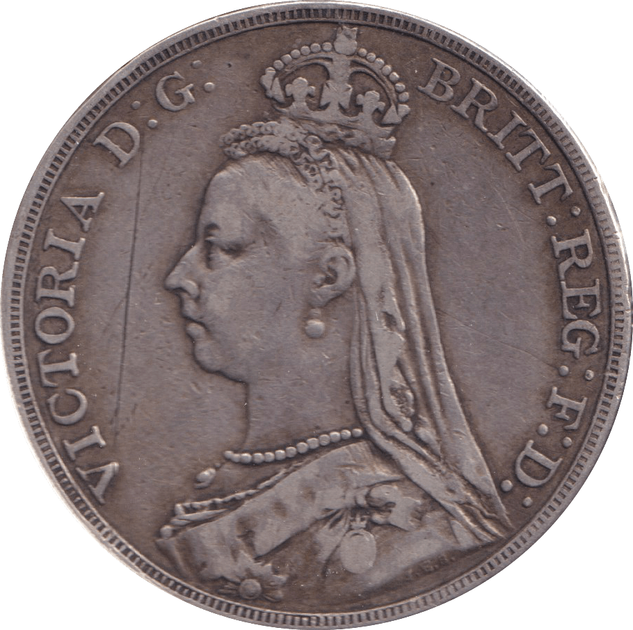 1889 CROWN ( GF ) - CROWN - Cambridgeshire Coins