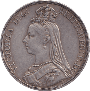 1889 CROWN ( GF ) - CROWN - Cambridgeshire Coins