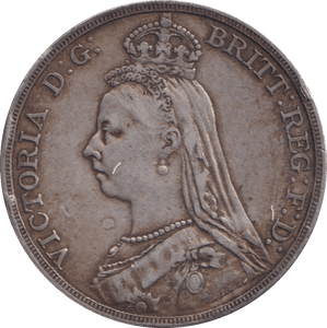1889 CROWN ( GF ) - CROWN - Cambridgeshire Coins