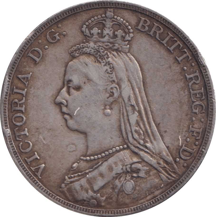 1889 CROWN ( GF ) - CROWN - Cambridgeshire Coins