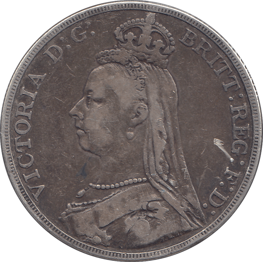 1889 CROWN ( GF ) - CROWN - Cambridgeshire Coins