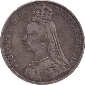 1889 CROWN ( GF ) - CROWN - Cambridgeshire Coins