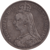 1889 CROWN ( GF ) - CROWN - Cambridgeshire Coins