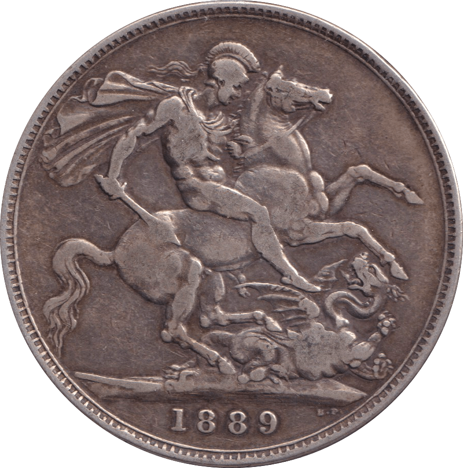 1889 CROWN ( GF ) - CROWN - Cambridgeshire Coins
