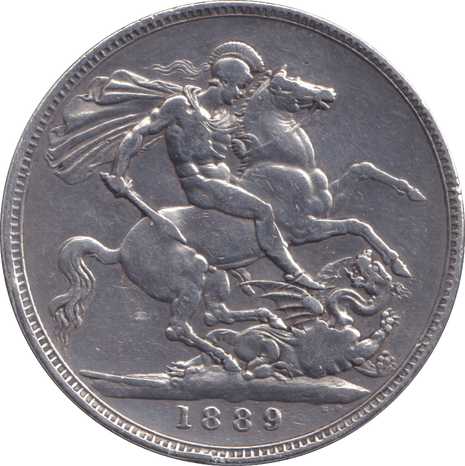 1889 CROWN ( GF ) - CROWN - Cambridgeshire Coins