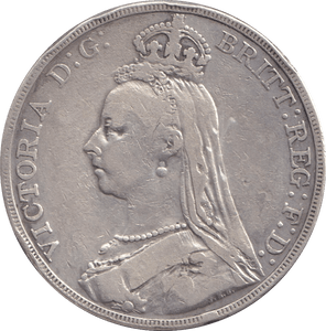 1889 CROWN ( GF ) - CROWN - Cambridgeshire Coins