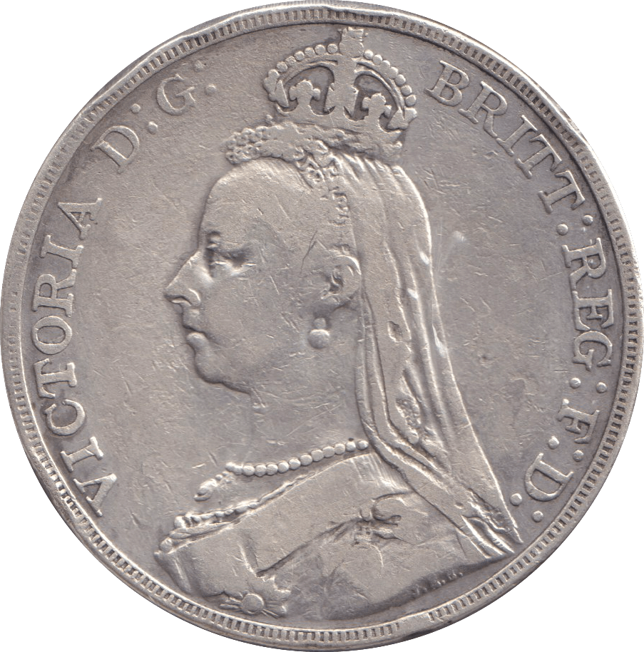 1889 CROWN ( GF ) - CROWN - Cambridgeshire Coins