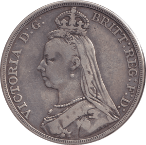 1889 CROWN ( GF ) - CROWN - Cambridgeshire Coins