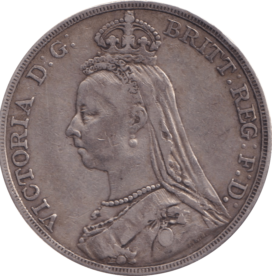 1889 CROWN ( GF ) - CROWN - Cambridgeshire Coins