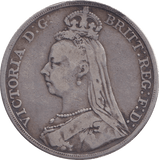 1889 CROWN ( GF ) - CROWN - Cambridgeshire Coins