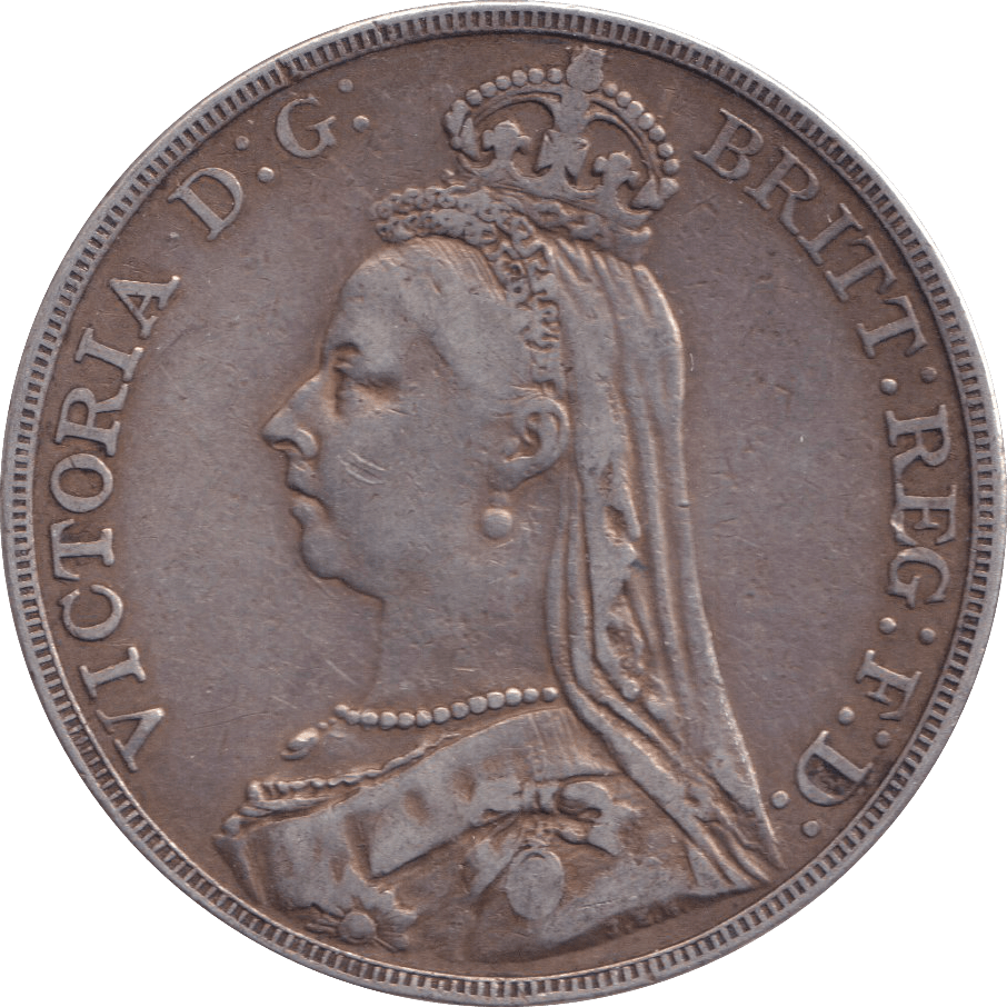 1889 CROWN ( GF ) - CROWN - Cambridgeshire Coins