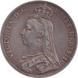 1889 CROWN ( GF ) - CROWN - Cambridgeshire Coins