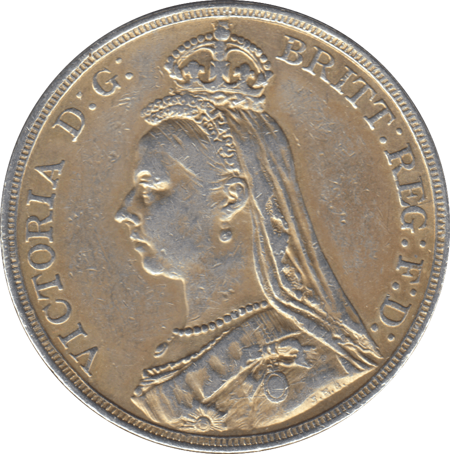 1889 CROWN ( GF ) - CROWN - Cambridgeshire Coins