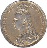 1889 CROWN ( GF ) - CROWN - Cambridgeshire Coins