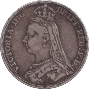 1889 CROWN ( GF ) - CROWN - Cambridgeshire Coins