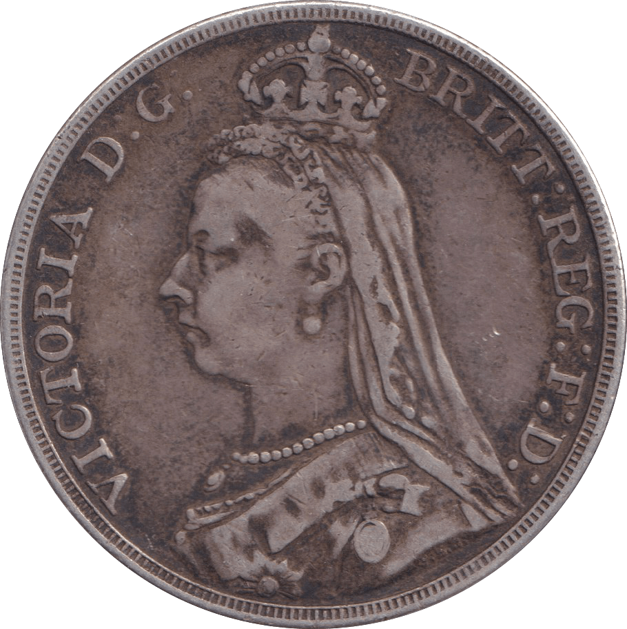 1889 CROWN ( GF ) - CROWN - Cambridgeshire Coins
