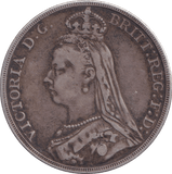 1889 CROWN ( GF ) - CROWN - Cambridgeshire Coins