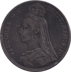 1889 CROWN ( GF ) - CROWN - Cambridgeshire Coins
