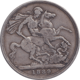 1889 CROWN ( GF ) - CROWN - Cambridgeshire Coins