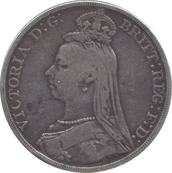 1889 CROWN ( GF ) - CROWN - Cambridgeshire Coins