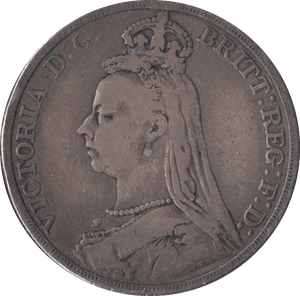 1889 CROWN ( GF ) - CROWN - Cambridgeshire Coins