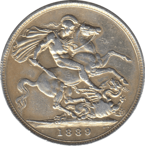1889 CROWN ( GF ) - CROWN - Cambridgeshire Coins