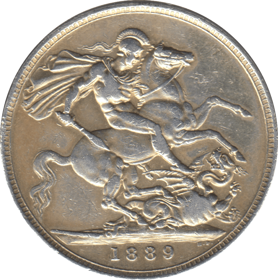 1889 CROWN ( GF ) - CROWN - Cambridgeshire Coins