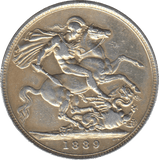 1889 CROWN ( GF ) - CROWN - Cambridgeshire Coins