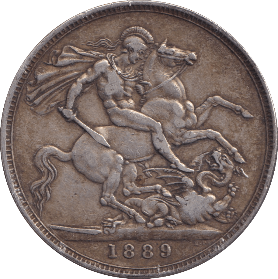 1889 CROWN ( GF ) - CROWN - Cambridgeshire Coins