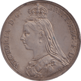 1889 CROWN ( GF ) - CROWN - Cambridgeshire Coins