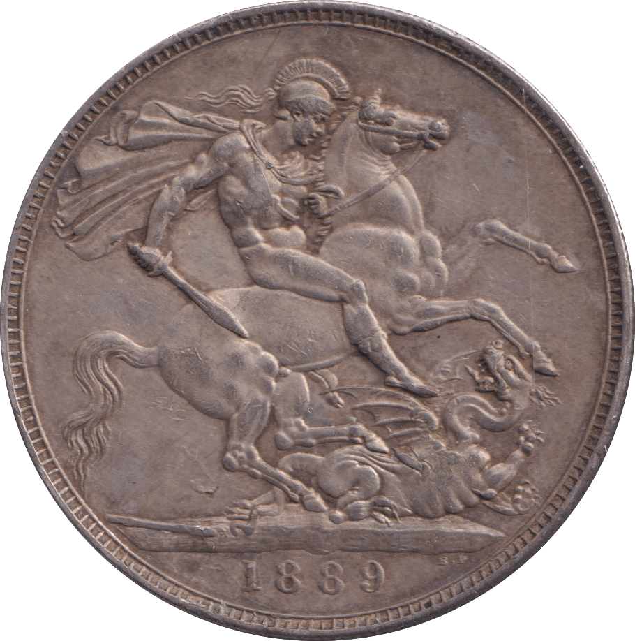 1889 CROWN ( GF ) - CROWN - Cambridgeshire Coins