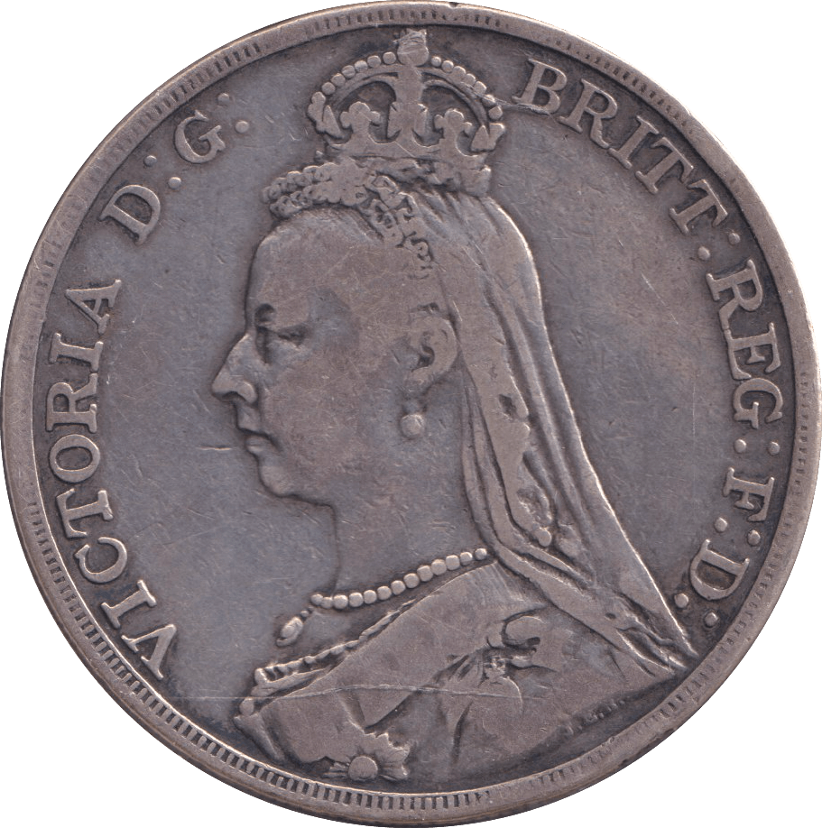 1889 CROWN ( GF ) - CROWN - Cambridgeshire Coins