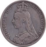 1889 CROWN ( GF ) - CROWN - Cambridgeshire Coins