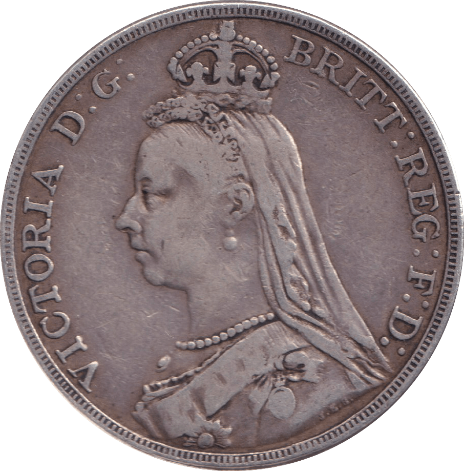 1889 CROWN ( GF ) - CROWN - Cambridgeshire Coins