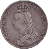 1889 CROWN ( GF ) - CROWN - Cambridgeshire Coins