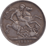 1889 CROWN ( GF ) - CROWN - Cambridgeshire Coins