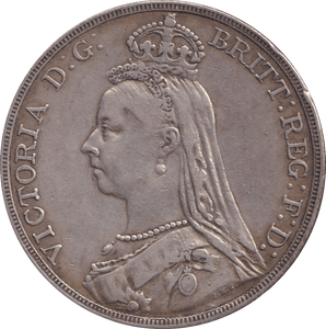 1889 CROWN ( GF ) - CROWN - Cambridgeshire Coins