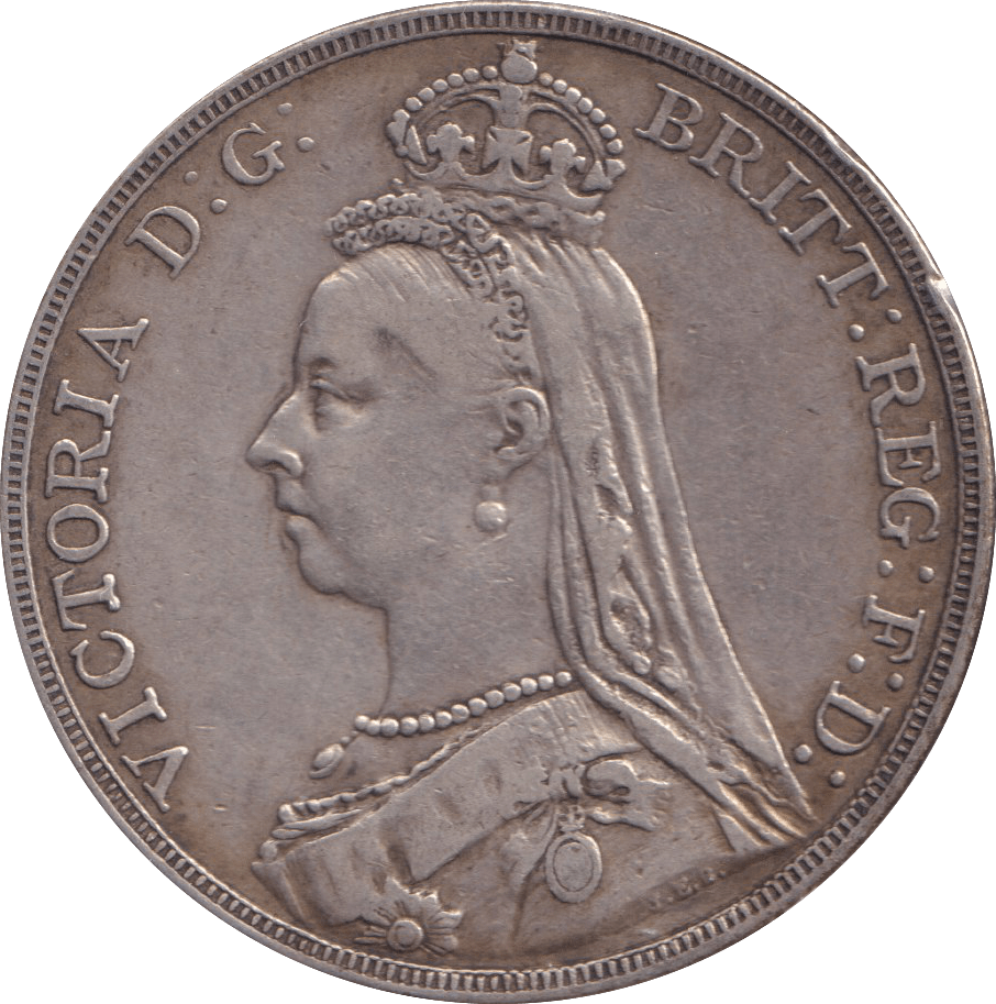 1889 CROWN ( GF ) - CROWN - Cambridgeshire Coins