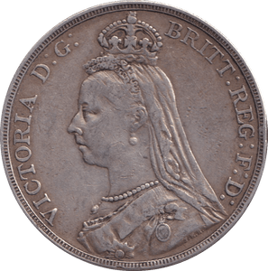 1889 CROWN ( GF ) - CROWN - Cambridgeshire Coins