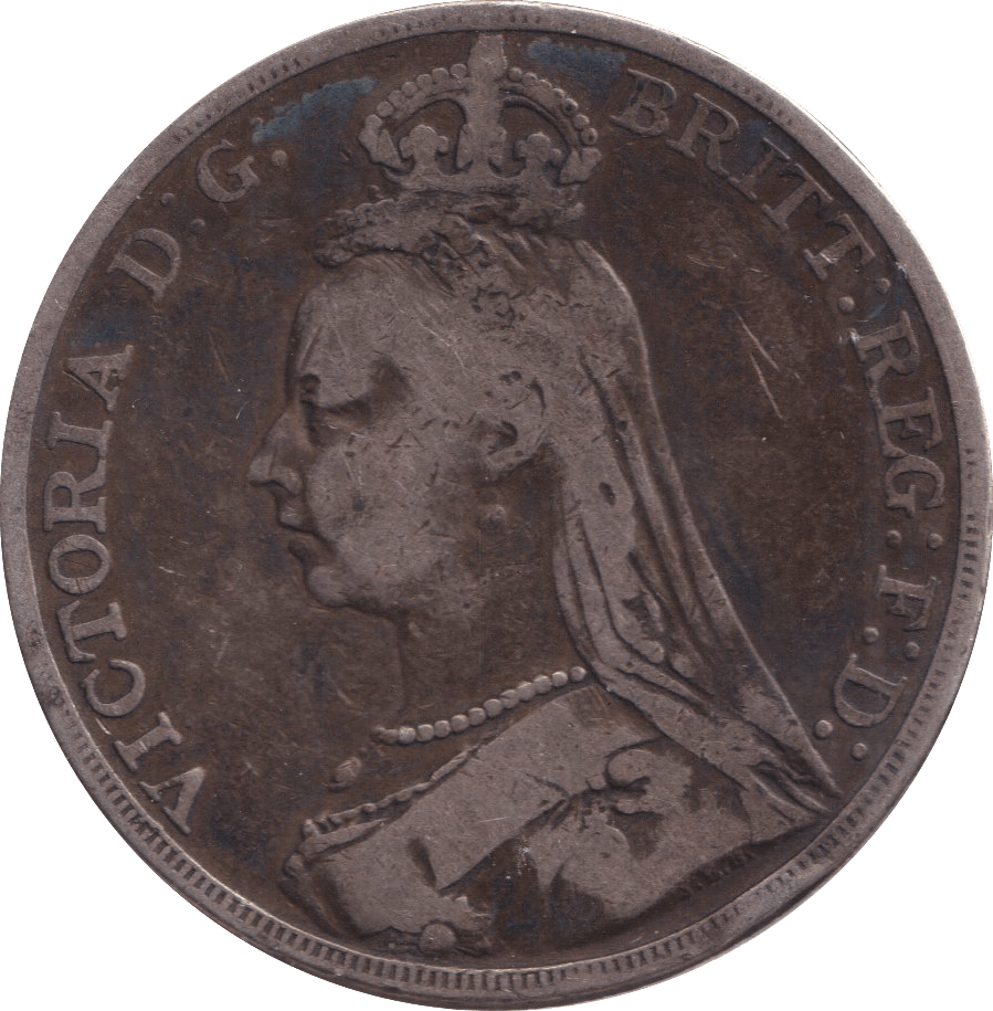 1889 CROWN ( GF ) - CROWN - Cambridgeshire Coins