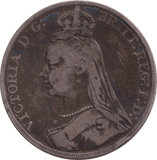 1889 CROWN ( GF ) - CROWN - Cambridgeshire Coins
