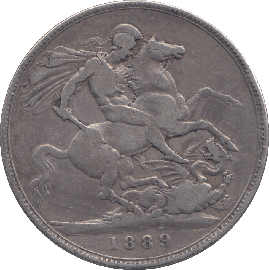 1889 CROWN ( GF ) - CROWN - Cambridgeshire Coins